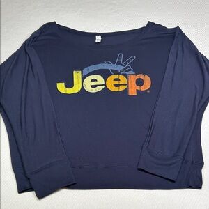 Jeep Navy Logo Top